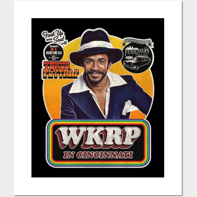 Venus Flytrap at Night WKRP in Cincinnati Wall Art by darklordpug